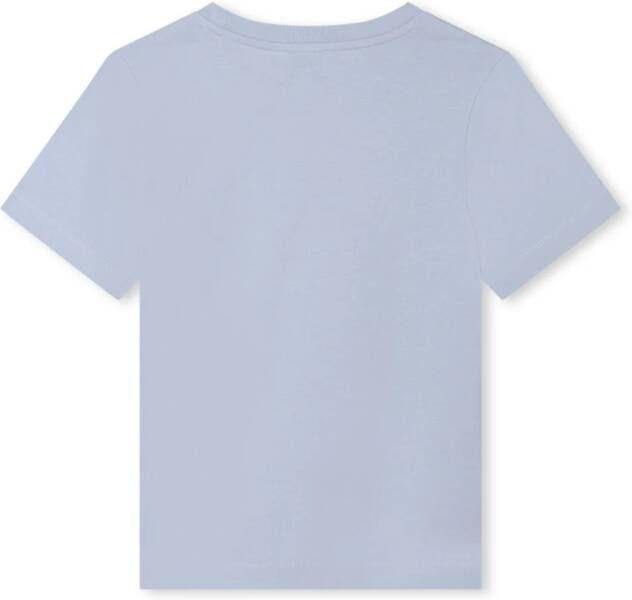 Kenzo Kids T-shirt met print Blauw
