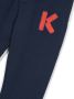 Kenzo Kids Trainingsbroek met logopatch Blauw - Thumbnail 3