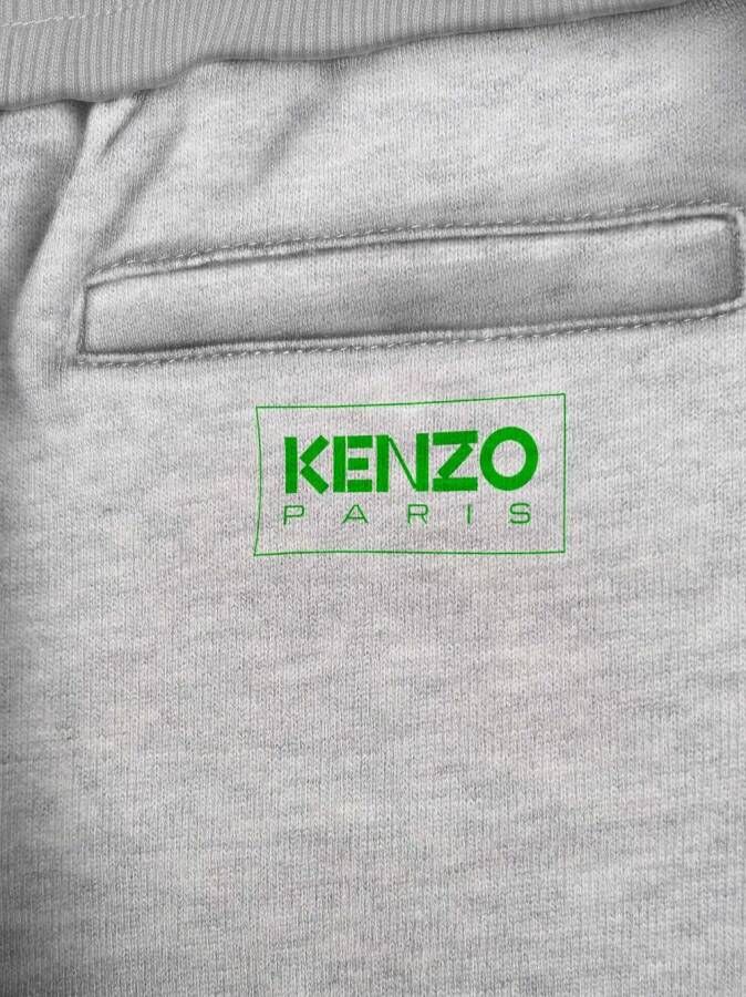 Kenzo Kids Trainingsbroek met logoprint Grijs