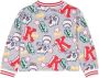 Kenzo Kids Vest met tijgerprint Grijs - Thumbnail 2