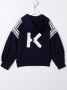 Kenzo Kids Vest met capuchon Blauw - Thumbnail 2