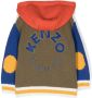 Kenzo Kids Vest met geborduurd logo Blauw - Thumbnail 2