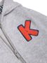 Kenzo Kids Vest met geborduurd logo Grijs - Thumbnail 3