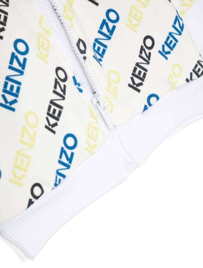 Kenzo Kids Vest met logoprint Wit