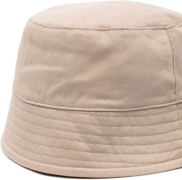Kenzo Kids Vissershoed met logoprint Beige