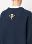 Kenzo Sweater met logo applicatie Blauw - Thumbnail 5