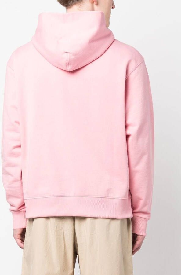 Kenzo Hoodie met geborduurd logo Roze