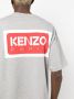 Kenzo T-shirt met logopatch Grijs - Thumbnail 5
