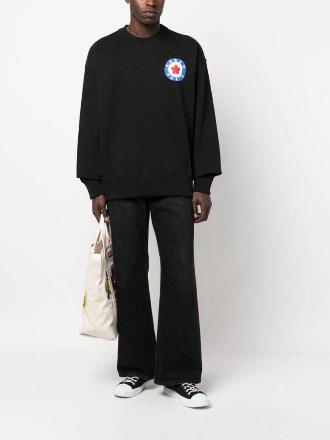 Kenzo Sweater met logoprint Zwart