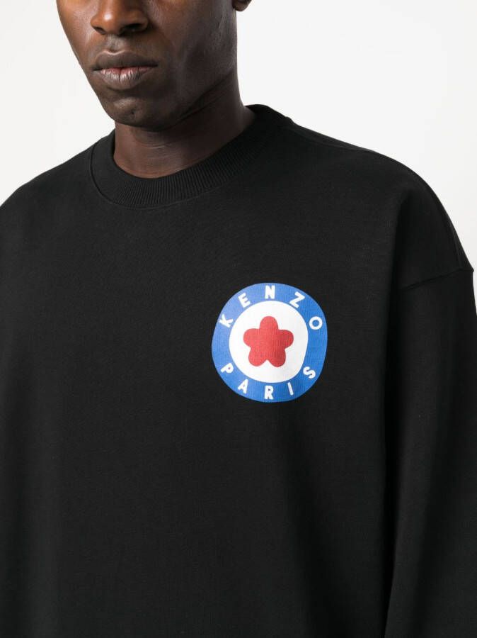 Kenzo Sweater met logoprint Zwart