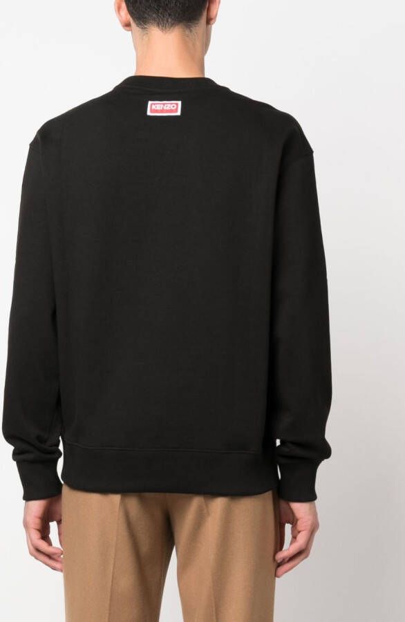 Kenzo Sweater met logoprint Zwart