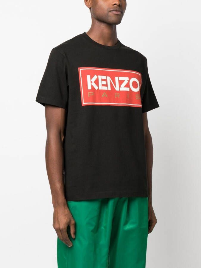 Kenzo T-shirt met logoprint Zwart