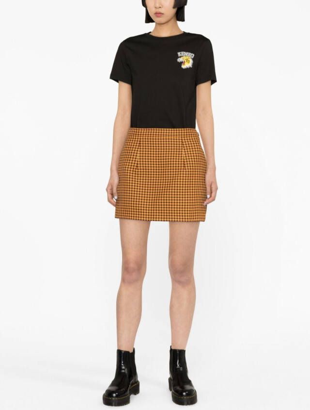 Kenzo T-shirt met logoprint Zwart