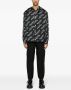 Kenzo Windjack met capuchon en logoprint Zwart - Thumbnail 1
