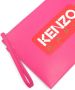 Kenzo Leren clutch Roze - Thumbnail 4