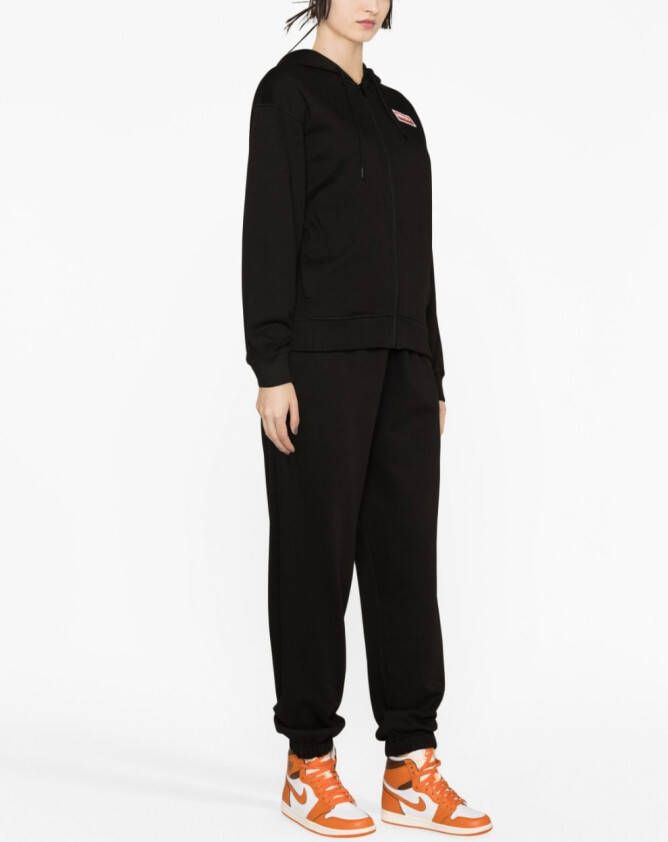 Kenzo Hoodie met logoprint Zwart