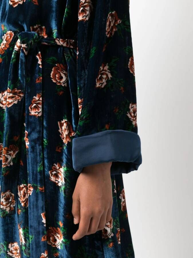 Kenzo Fluwelen jas Blauw