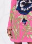 Kenzo Mini-jurk met bloemenjacquard Roze - Thumbnail 3