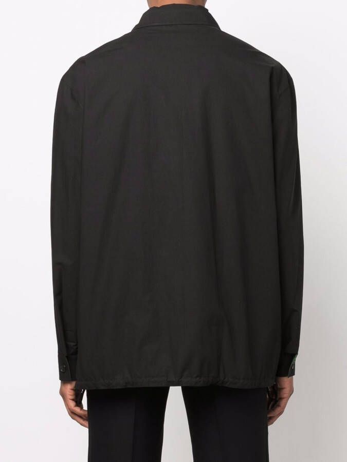 Kenzo Omkeerbaar jack Zwart