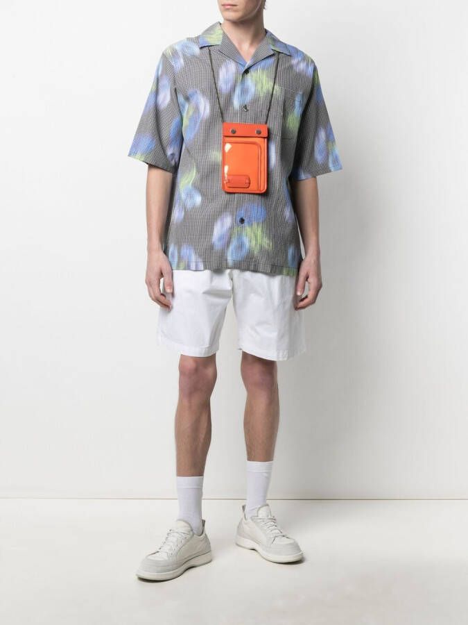 Kenzo Overhemd met gingham print Groen