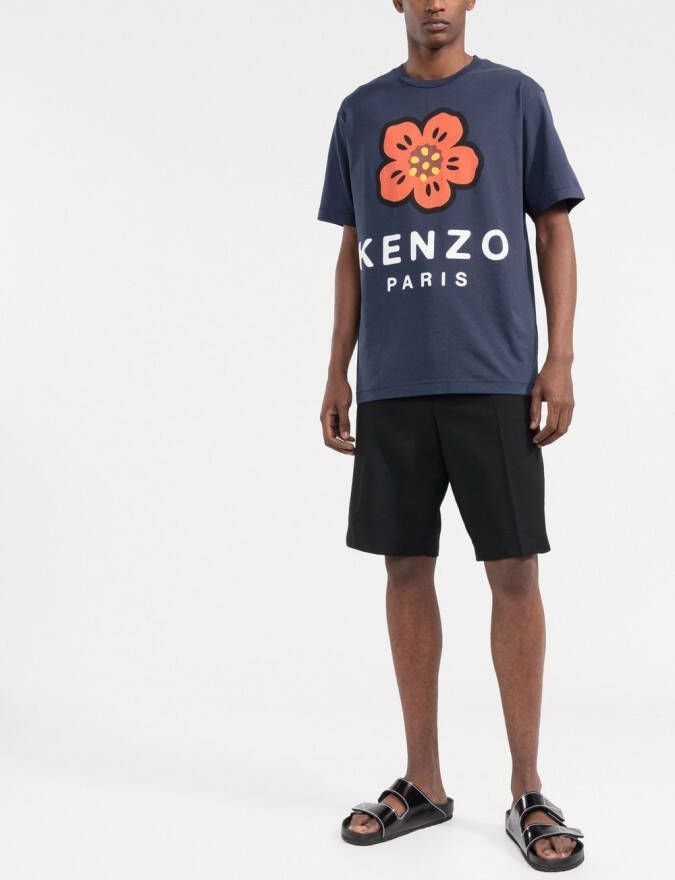 Kenzo Overhemd met print Blauw
