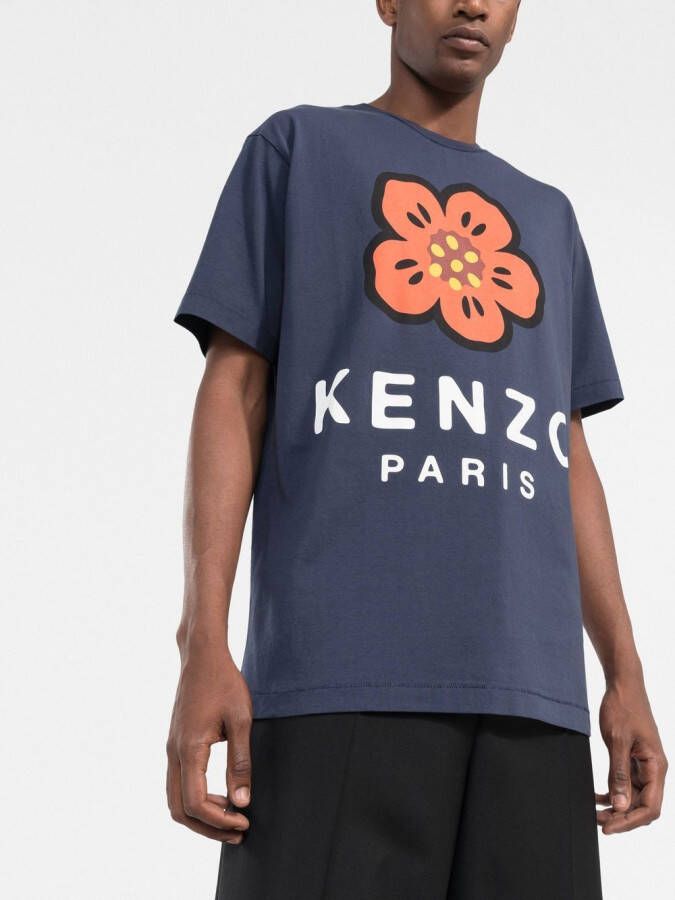 Kenzo Overhemd met print Blauw