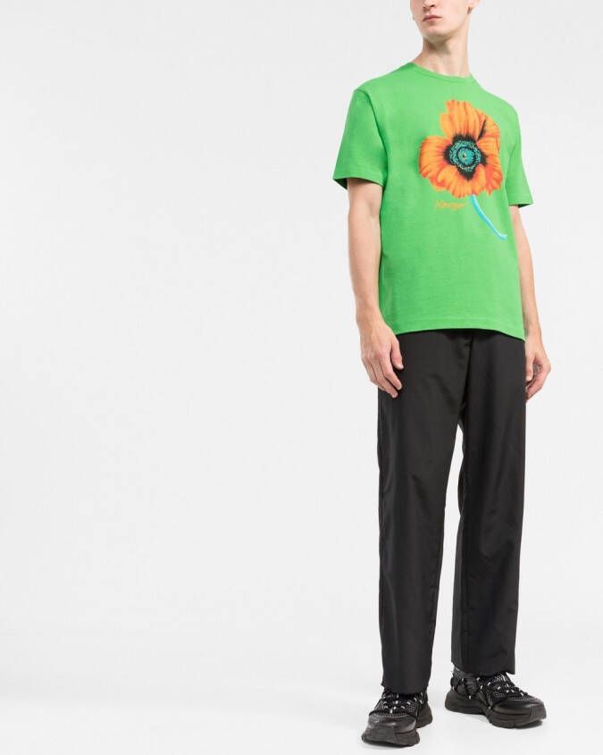 Kenzo Oversized T-shirt Groen