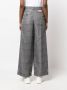 Kenzo Pantalon met wijde pijpen Zwart - Thumbnail 4