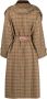 Kenzo Geruite trenchcoat Beige - Thumbnail 2