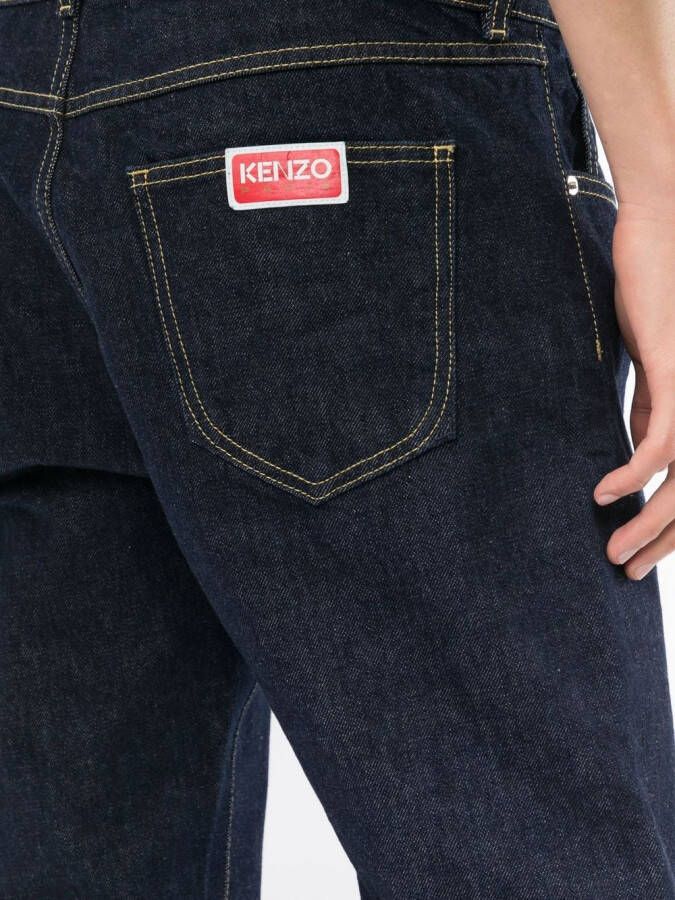 Kenzo Slim-fit jeans Blauw