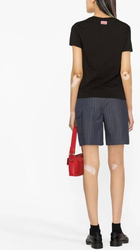 Kenzo T-shirt met tekst Zwart