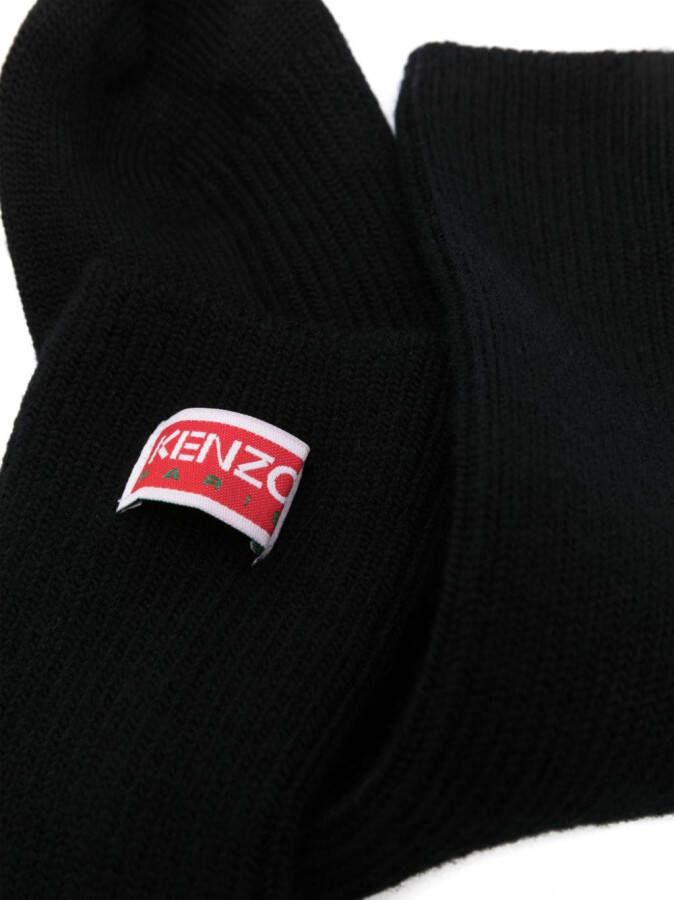Kenzo Sokken met logopatch Zwart