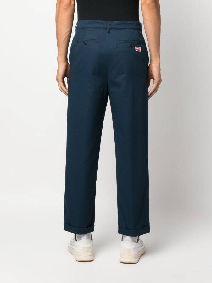 Kenzo Straight broek Blauw