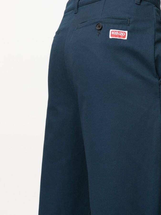 Kenzo Straight broek Blauw