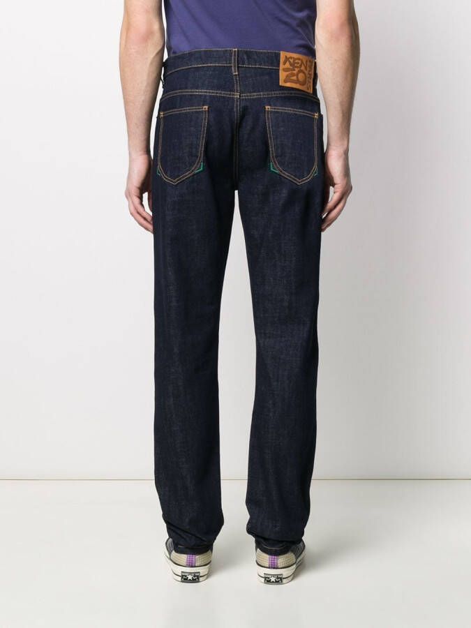 Kenzo Straight jeans Blauw