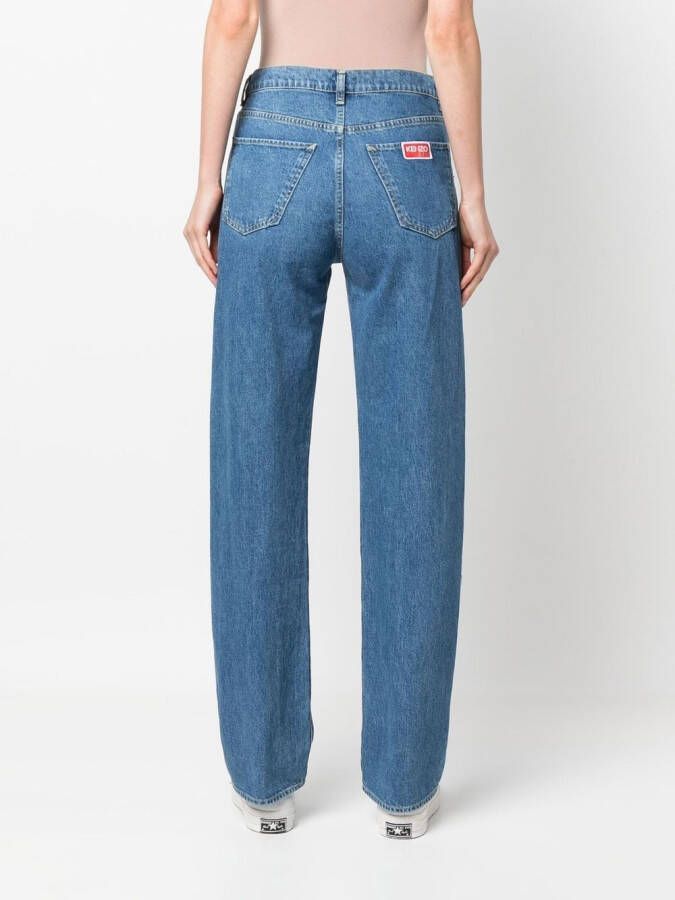 Kenzo Straight jeans Blauw