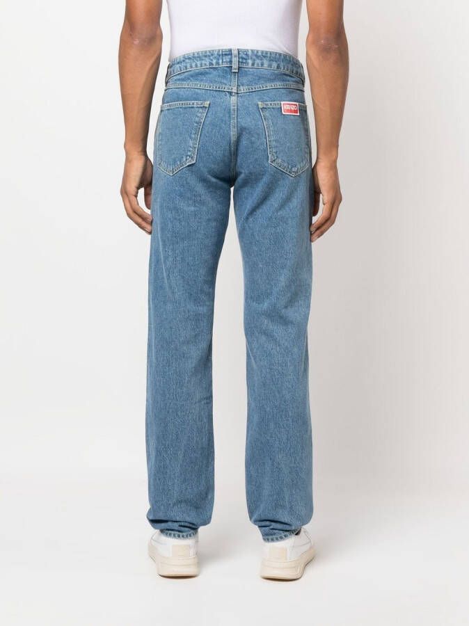 Kenzo Straight jeans Blauw