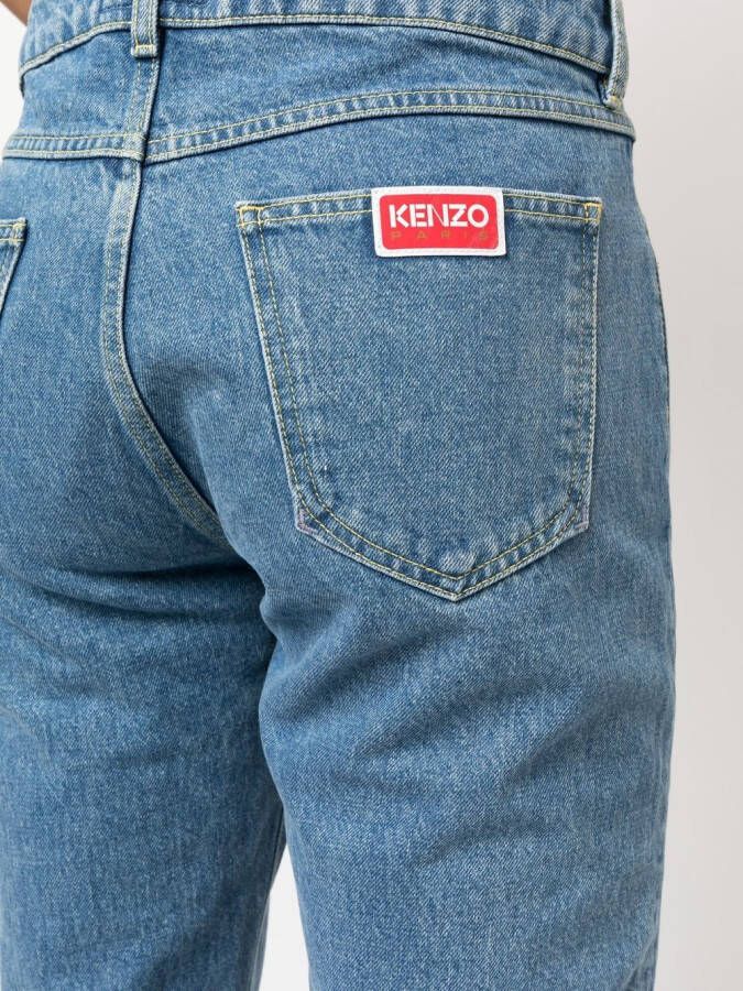Kenzo Straight jeans Blauw