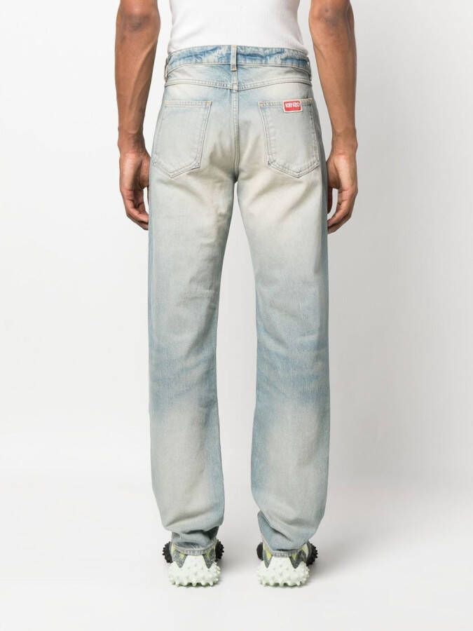 Kenzo Straight jeans Blauw
