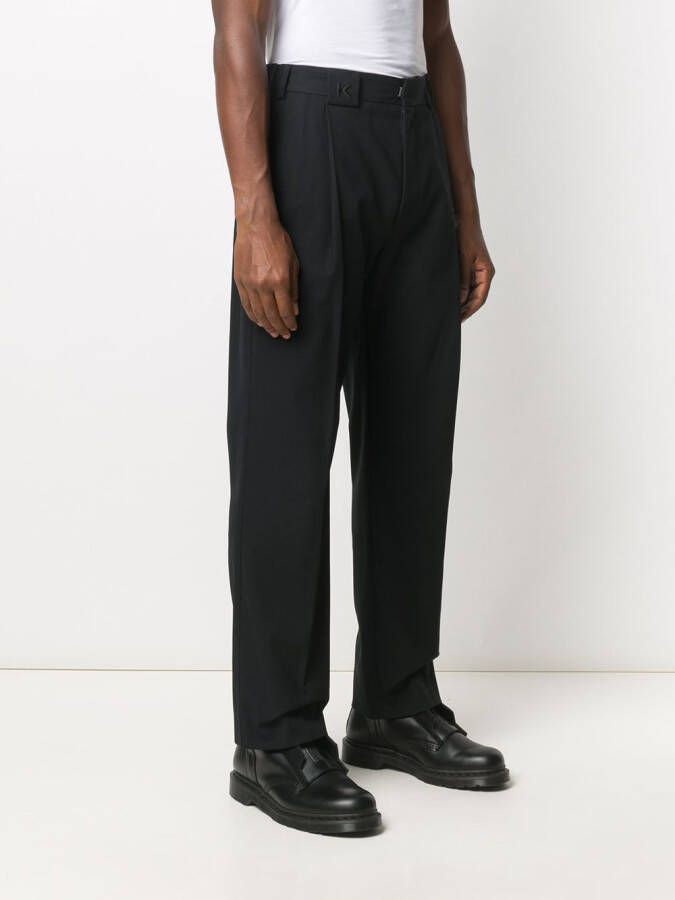 Kenzo Straight pantalon Zwart