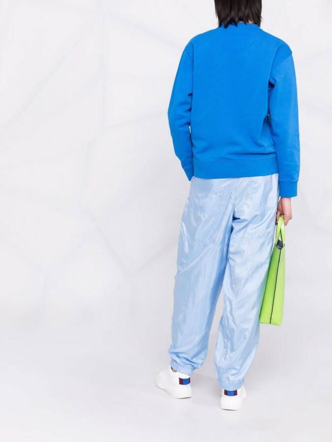 Kenzo Sweater met bandanaprint Blauw