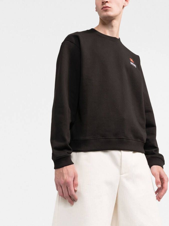 Kenzo Sweater met borduurwerk Zwart