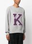 Kenzo Sweater met logopatch Grijs - Thumbnail 3