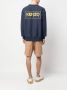 Kenzo Sweater met logoprint Blauw - Thumbnail 2