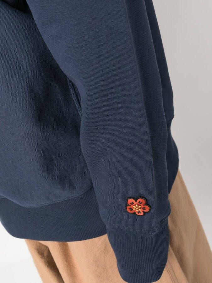 Kenzo Sweater met logoprint Blauw