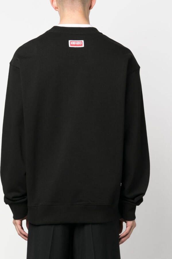 Kenzo Sweater met print Zwart