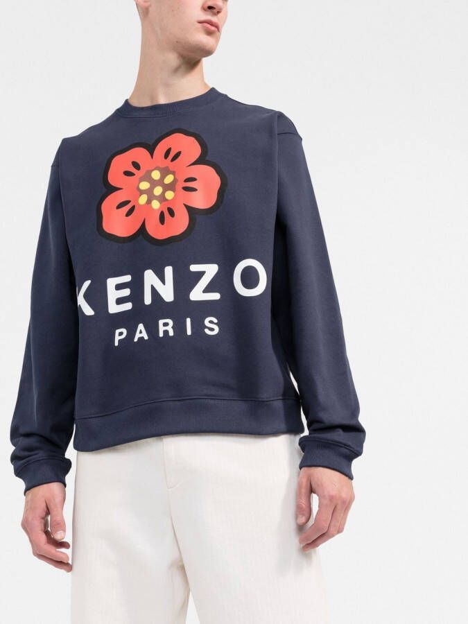 Kenzo Sweater met ronde hals Blauw