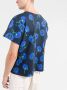 Kenzo T-shirt met bloemenprint Blauw - Thumbnail 3