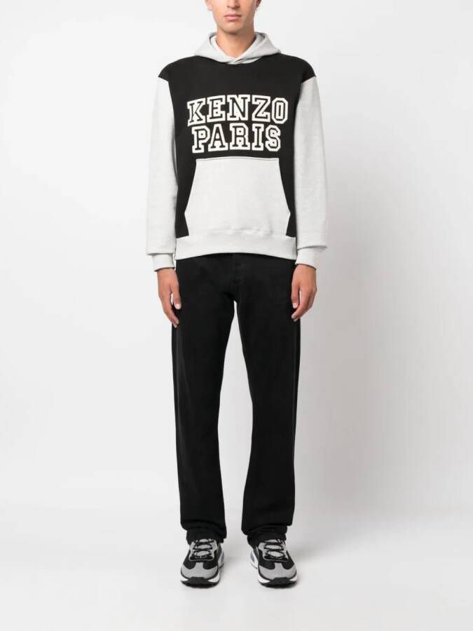 Kenzo T-shirt met colourblocking Zwart