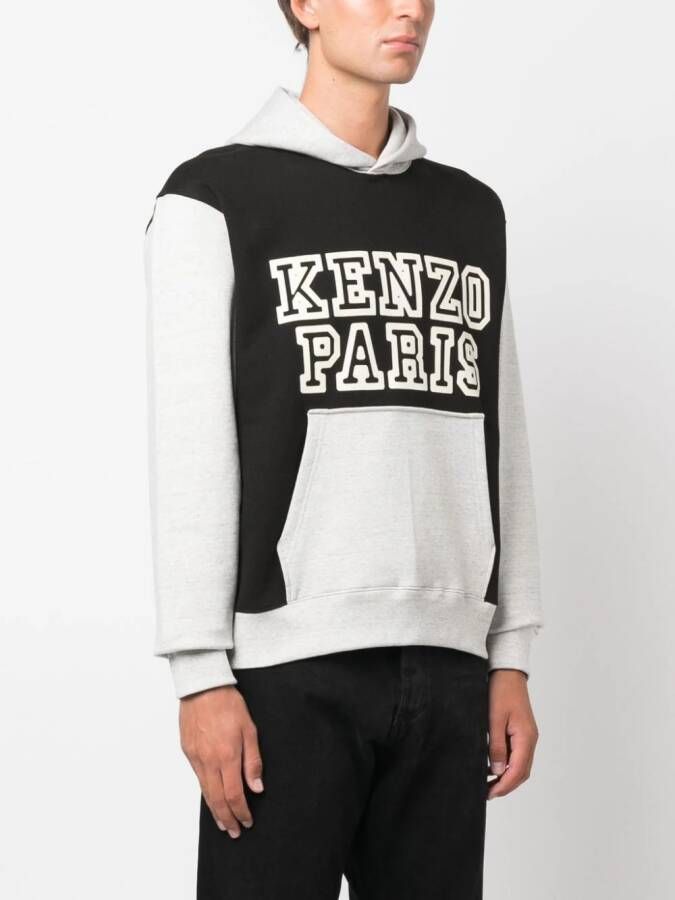 Kenzo T-shirt met colourblocking Zwart